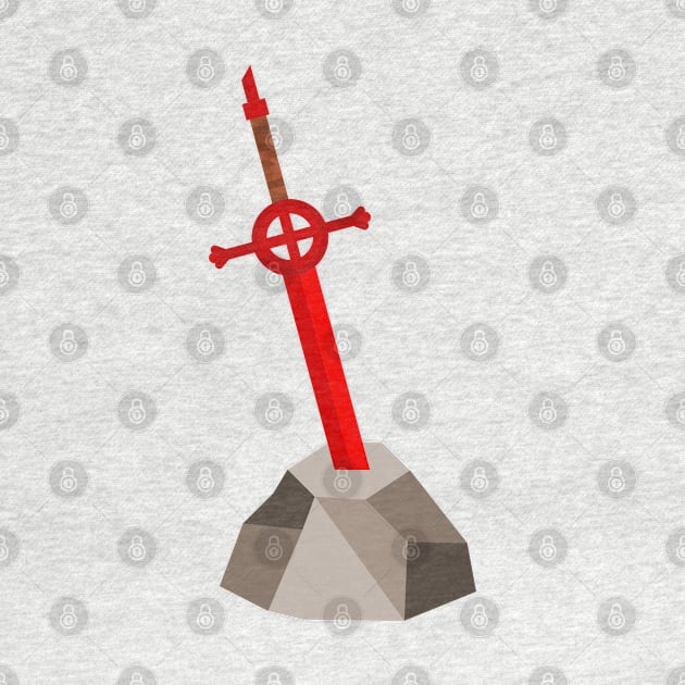 Demon Blood Sword In The Stone by inotyler